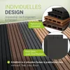 JUSKYS® WPC Terrassendielen 6 m², inkl. Unterkonstruktion & Produktbild-Vorschau 6