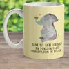 Mr. & Mrs. Panda Kindertasse Elefant Biene - Gelb Pastell - Produktbild-Vorschau 2