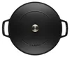 Staub 40511-473-0, 2,4 l, Schwarz, Eisenguss, Emaille, Produktbild-Vorschau 4