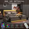 Stauraumbett 180x200cm, Bett mit Stauraum, 4 Schubladen, Produktbild-Vorschau 5