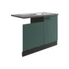 Optifit Spülenschrank inkl Spüle Geschirrspülerblende für Produktbild-Vorschau 1