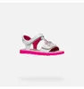 Geox Joyfoot weiße Mädchensandalen 26 Produktbild-Vorschau 3