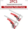 Tischklemmen 2er-Set - Ratschen F-Klemme - Schnellspanner - Produktbild-Vorschau 2
