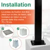 Support mural pour borne de recharge Growatt Thor, en Voir les images du produit 8