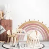 Nálepka na stenu z látky Veľký dúhový oblúk 160 x 85 cm Náhľad obrázku produktu 3