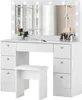 Coiffeuse CLIPOP, ensemble de coiffeuses avec éclairage Voir les images du produit 1