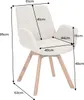 riess-ambiente Drehbarer Design Stuhl BALTIC grau Bouclé Produktbild-Vorschau 14