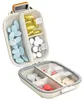 Medikamentenbox mit 7 Fächern und Tablettenteiler, Weiß Produktbild-Vorschau 4