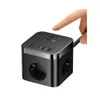 Baseus PowerCombo Universal Steckdosenleiste Indoor Schwarz Produktbild-Vorschau 4