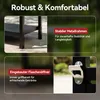 Royal Gourmet Grillwagen Rollwagen mit Edelstahl-Platte für Produktbild-Vorschau 6