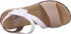 Rieker Damen Keil-Sandaletten Weiß/Beige Voir les images du produit 90