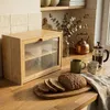Bambus Brotkasten DOPPIO, 17 x 40 x 31 cm, zwei Regale Produktbild-Vorschau 8