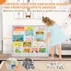 COSTWAY Kinderregal mit 5 Fächern, Bücherregal für Kinder, Produktbild-Vorschau 5