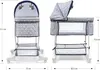 Two views of a baby bassinet on a white background. Náhled obrázku produktu