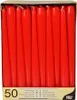 100 Leuchterkerzen rot Ø 2,2 cm · 25 cm Produktbild-Vorschau 1