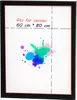 2 SCHATTENFUGENRAHMEN für KEILRAHMEN 60x80cm schwarz | Produktbild-Vorschau 5