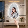 WISFOR Asymetrické LED zrcadlo do koupelny, 50x70 cm, s Náhled obrázku produktu 6