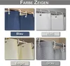180x200cm Duschvorhang Wasserdicht Anti Schimmel Produktbild-Vorschau 5