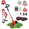 Akku-Rasentrimmer 21V mit 2 Akku und Ladegerät,3-in-1 Produktbild-Vorschau 1