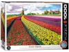 Eurographics Puzzle Tulpenfelder Niederlande, 1000 Teile, Anteprima dell’immagine prodotto 1