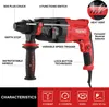 TEENO Bohrhammer 950 W kabelgebundener SDS-Plus mit 17 Produktbild-Vorschau 2
