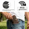 Echtleder Crazy Horse Leder Reisen Geschenk Münztasche Produktbild-Vorschau 6