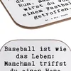 Mr. & Mrs. Panda Untersetzer für Gläser Spruch Baseball Produktbild-Vorschau 5
