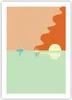 Poster - Poster ohne Rahmen - Sonne Segelschiff Laterne - Produktbild-Vorschau 1