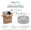 KiddyMoon parco giochi in gommapiuma con piscina di palline Anteprima dell’immagine prodotto 5