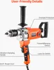 VEVOR elektrická vrtačka 15,89 mm 1200 W s míchadlem Vrtací Náhled obrázku produktu 6