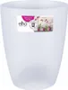A transparent orchid pot with a label. Produktbild-Vorschau