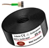 25m Erdkabel Starkstromkabel NYY-J 1x10 mm² Elektrokabel Produktbild-Vorschau 1