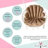 Love Gifts® Závěsný polštářek na křeslo ve tvaru mušle, 2 Náhled obrázku produktu 5
