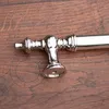 Stoßgriff „Empire“ Türgriff aus polierten Nickel, wie antik Produktbild-Vorschau 4
