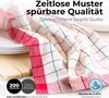 Utierky na riad Sterzbach Premium, 10 ks, kockované, 100 % Náhľad obrázku produktu 6