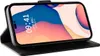 Etui Leder Buch Fall Na Iphone 16 Pro Max - Czarne Produktbild-Vorschau 3