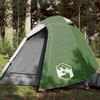 vidaXL Tenda da campeggio a cupola 2 persone Verde Anteprima dell’immagine prodotto 2