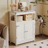 Commode de salle de bain à deux portes avec étagère, modèle Voir les images du produit 2