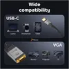 REAGLE USB C na VGA 1,8M FULL HD D-SUB kabel 1080p USB-C Náhled obrázku produktu 4