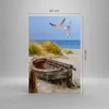 Bild auf Leinwand - Leinwandbild - Einteilig - Strand Möwen Produktbild-Vorschau 3