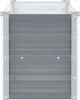 vidaXL Garten-Hochbeet Verzinkter Stahl 160x40x45 cm Grau Produktbild-Vorschau 4