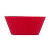 Westmark 6 siliconen muffinvormen, diameter 7 cm, rood, Productafbeelding-voorbeeld 8
