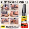 UHU Sekundenkleber blitzschnell Minis 3 g (3 x 1 g), Produktbild-Vorschau 4