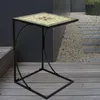 Garden Pleasure Beistelltisch AMARILLO 35x35cm Metall mit Produktbild-Vorschau 5