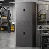 HOMCOM Metallschrank 180 cm, abschließbare Türen, Produktbild-Vorschau 2