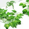OKWISH Grüne Künstliche Efeuranken, 12 Stück, für Garten Produktbild-Vorschau 7
