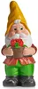 Ibergarden Gartenzwerg Figur mit gelber Mutze 24,5 cm Produktbild-Vorschau 1