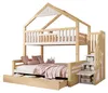 Etagenbett 90x200 & 140x200 cm mit Giebeldach, Produktbild-Vorschau 4