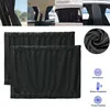 2x Sonnenschutz Auto Universal Auto Schwarz Pkw Produktbild-Vorschau 12