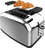 A stainless steel toaster with two croissants on top. Voir les images du produit